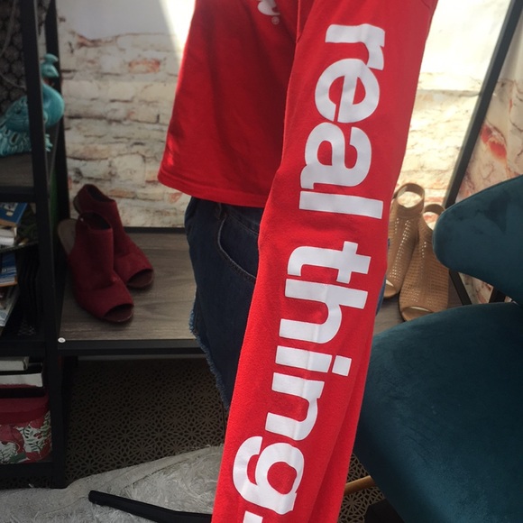 Coca-Cola Graphic Cropped Long Sleeve Tee - Picture 4 of 5